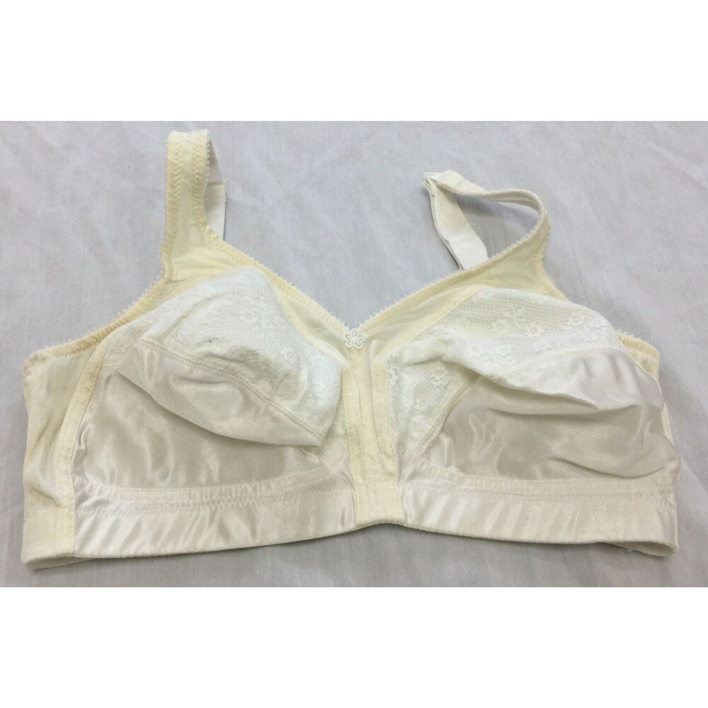 JCPENNEY ADONNA WOMENS WIRE FREE BRA SIZE 36DD